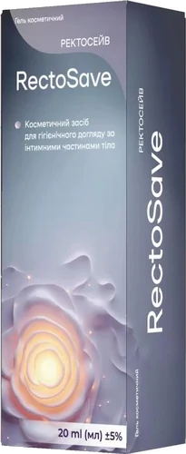 RectoSave — крем для комфорту при геморої