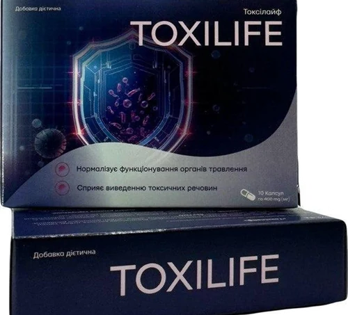 Toxilife — капсули для очищення та детоксу